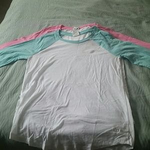 Victorias Secret Pink Baseball Tee